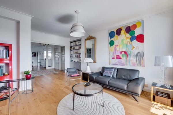 BUSCA, grand T3 de 91m² en dernier étage  avec garage et vue dégagée