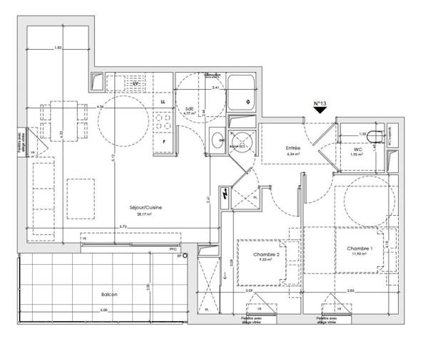 Vente / Appartement T3