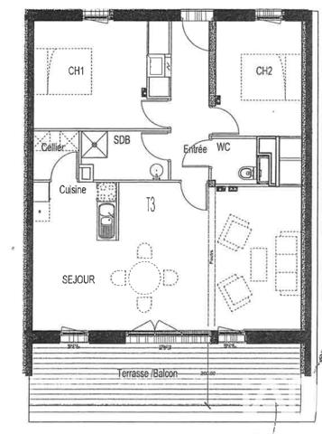 Appartement à vendre 3 pièces 77 m² Hennebont