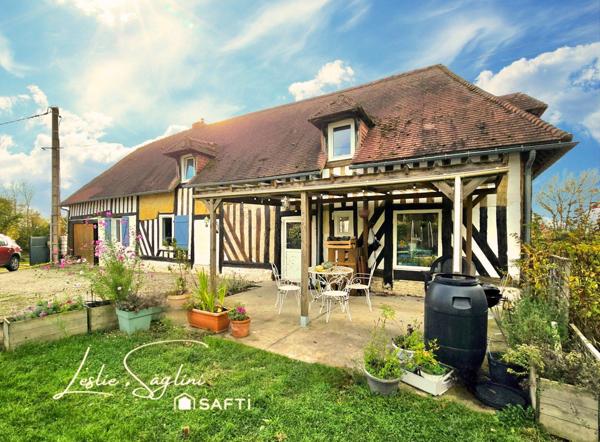 Charmante augeronne avec très belle vue