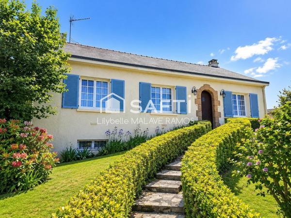 Maison familiale 4 chambres et 1187 m2 de terrain