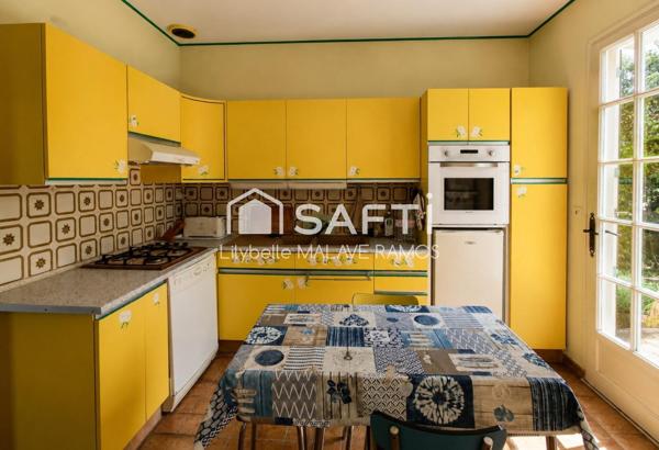Maison familiale 4 chambres et 1187 m2 de terrain
