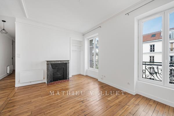 Paris (75018) T2 50m², 4ème Étage avec vue dégagée, DPE C - Jules Joffrin