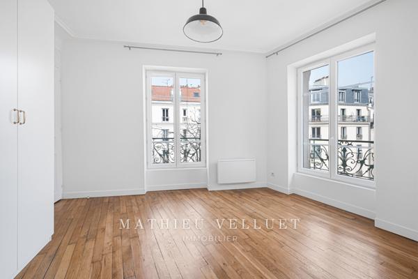 Paris (75018) T2 50m², 4ème Étage avec vue dégagée, DPE C - Jules Joffrin