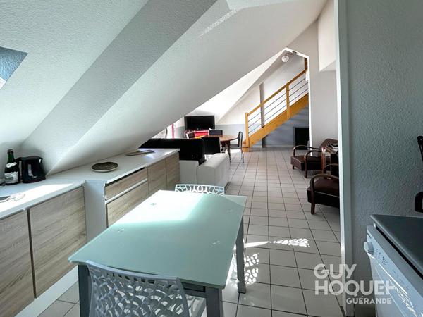 Duplex 2 pièces avec vue mer panoramique au Croisic