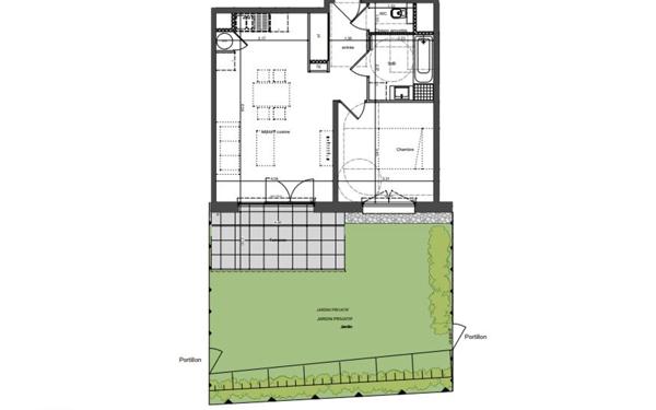 Appartement à vendre    2 pièces •  Thyez