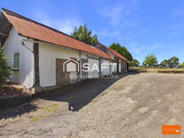BELLE LONGÈRE DE 160 M² À LA CHAPELLE-AU-RIBOUL