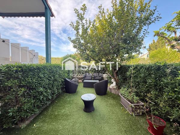 SAINT-CYPRIEN PLAGE, T2 RENOVE AVEC JARDIN DANS BELLE RESIDENCE AVEC PISCINE ET STATIONNEMENTS