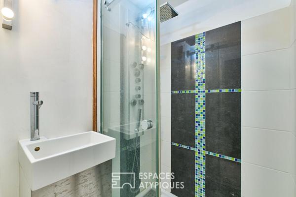 Maison de ville à l’abri des regards