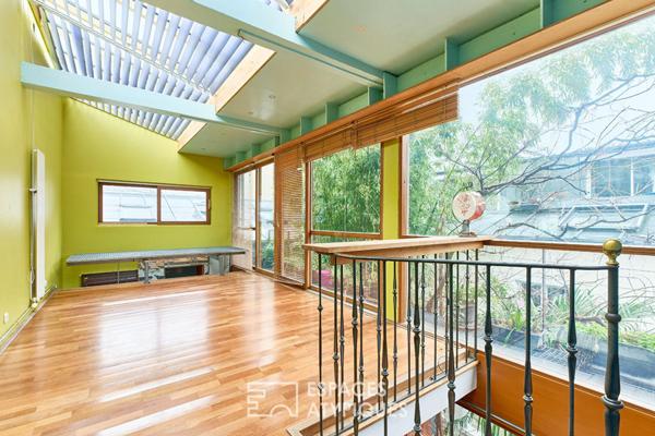 Maison de ville à l’abri des regards