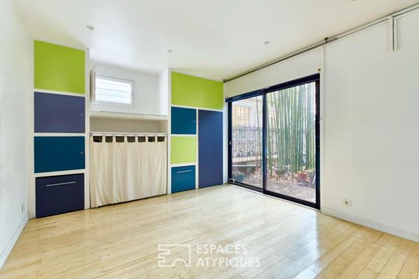 Maison de ville à l’abri des regards