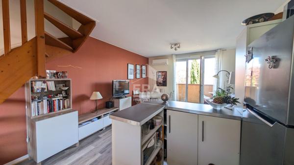 Aucamville charmant T3 Duplex au 1ier et dernier étage