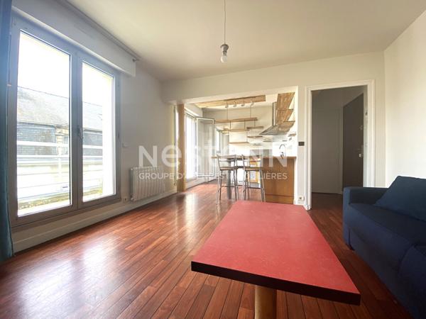 Appartement à vendre à Vannes 2 pièces Centre Ville Grand Balcon
