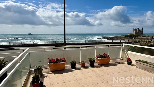 QUIBERON VUE MER- bel appartement de 74 m², commerces et plages à pied