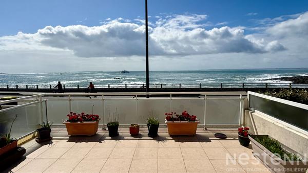 QUIBERON VUE MER- bel appartement de 74 m², commerces et plages à pied
