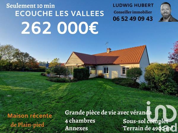 Maison à vendre 5 pièces 130 m² Écouché-les-Vallées
