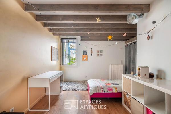 Maison d’architecte à l’esprit loft avec jardin