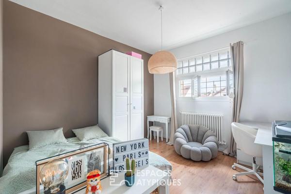 Maison d’architecte à l’esprit loft avec jardin