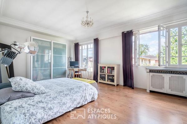 Maison d’architecte à l’esprit loft avec jardin