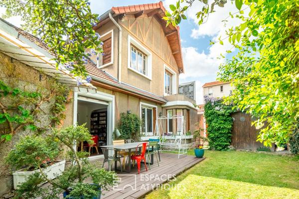 Maison d’architecte à l’esprit loft avec jardin