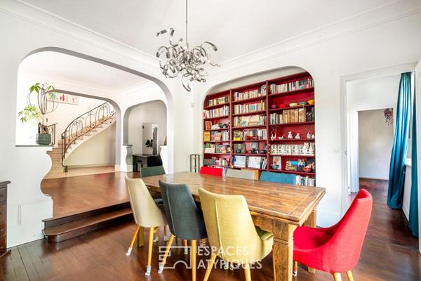 Maison d’architecte à l’esprit loft avec jardin