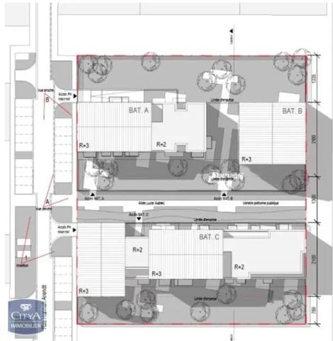Appartement à louer 3 pièces 62.18m²