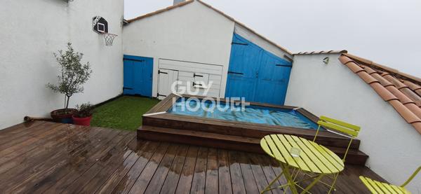 Duplex 4 pièce(s) 117m2 + 2 terrasses + 2 garages + piscine