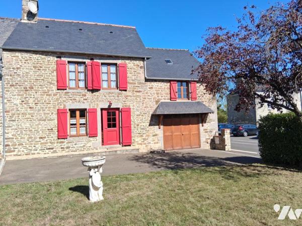 MAISON DE TROIS CHAMBRES sur terrain de 1511 m² - Garage. 