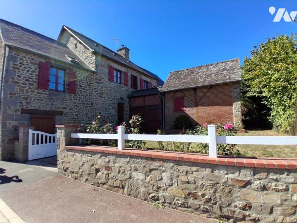 MAISON DE TROIS CHAMBRES sur terrain de 1511 m² - Garage. 