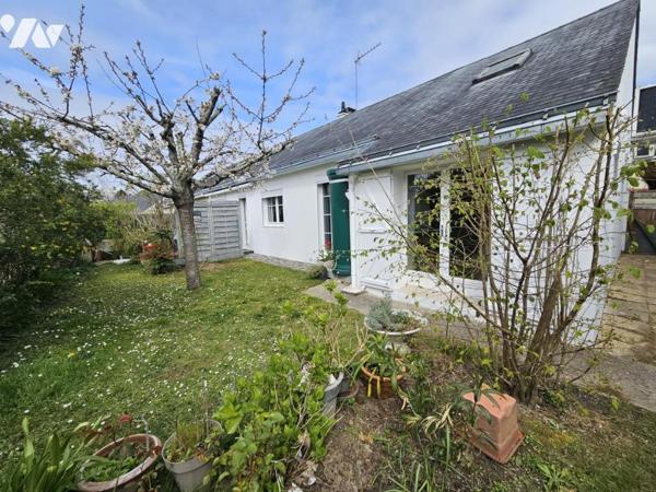 ORVAULT, maison de plain-pied, garage et parcelle de 324m²
