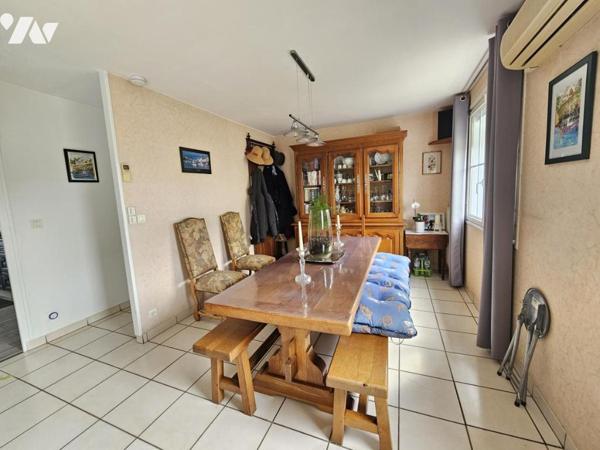 ORVAULT, maison de plain-pied, garage et parcelle de 324m²
