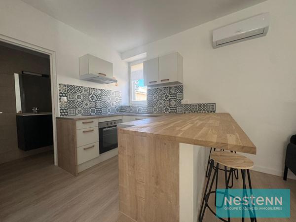 Appartement 2 pièces à louer en centre-ville de Martigues, calme et lumineux