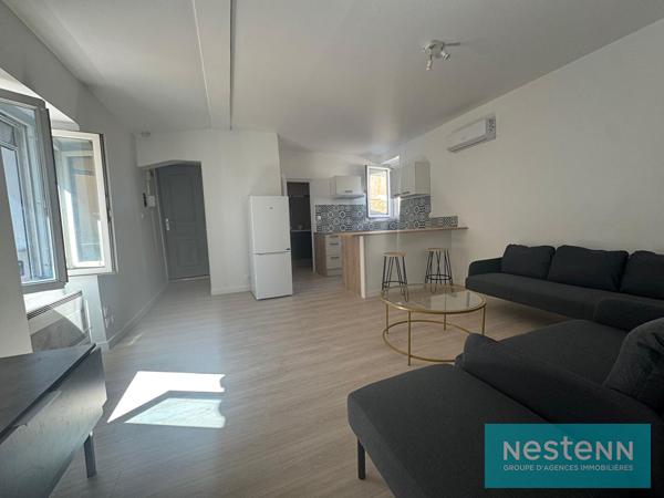 Appartement 2 pièces à louer en centre-ville de Martigues, calme et lumineux