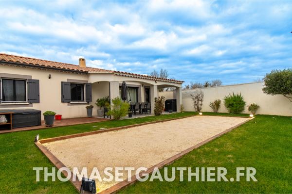 Sorgues (84700) Sorgues – Maison de plain-pied 116 m² sur une parcelle de 475m²