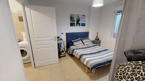 T2 sur Narbonne, vendu loué avec parking, terrasse et jardin