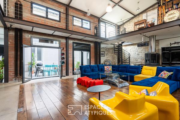 Maison-Galerie d’exception aux accents New-Yorkais