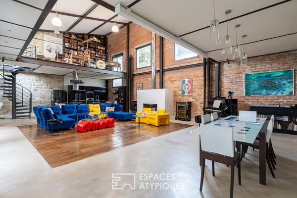 Maison-Galerie d’exception aux accents New-Yorkais