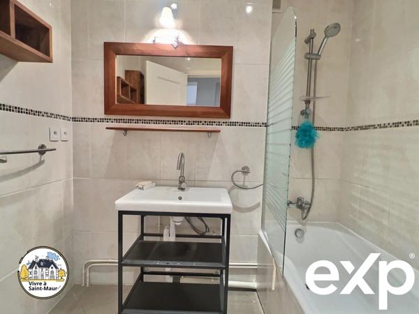 3 pièces lumineux avec balcon et box fermé – Parc de Saint-Maur