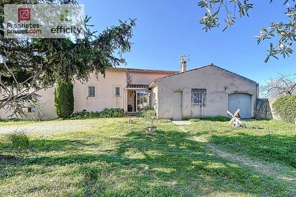 Viager mixte maison occupée et maisonnette libre