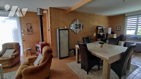 Maison contemporaine à ossature bois 4 chambres, élégance et confort dans un cadre préservé