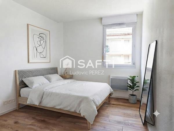 Lespinasse 31150 – Appartement T3 rénové avec parking, au cœur des commerces