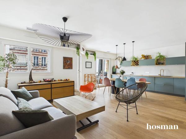 Coup de coeur - 4 pièces 84m2 carrez + terrasse de 6,5m2 - dernier étage avec ascenseur - rue de Bretagne Asnière-sur-Seine