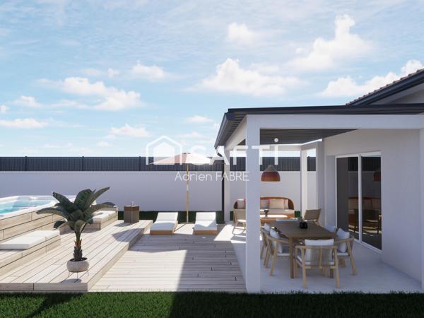 Maison de 91m² en VEFA  clé en main sous décennale  avec frais de notaire réduits à seulement 30 minutes de Toulouse.