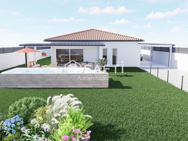 Maison de 91m² en VEFA  clé en main sous décennale  avec frais de notaire réduits à seulement 30 minutes de Toulouse.