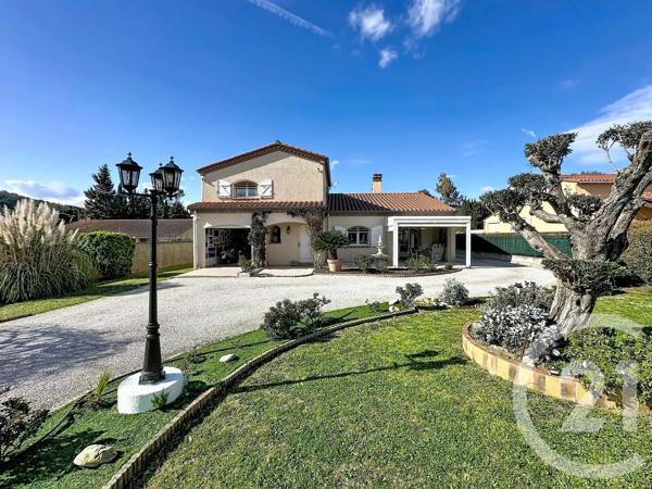 Maison à vendre  6 pièces - 135 m 2   LATOUR BAS ELNE  - 66