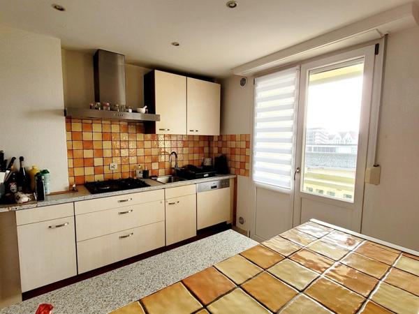 3 pièces avec balcon sud proche gare et centre-ville