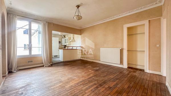 Appartement T3 de 82 m² avec garage - Beaux volumes et cachet de l'ancien