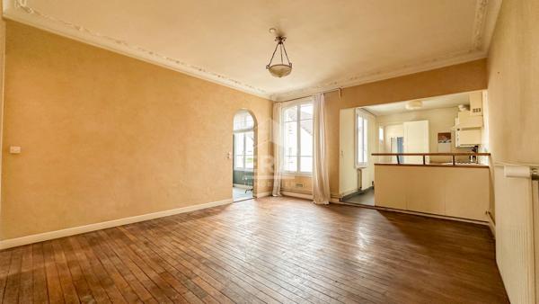 Appartement T3 de 82 m² avec garage - Beaux volumes et cachet de l'ancien