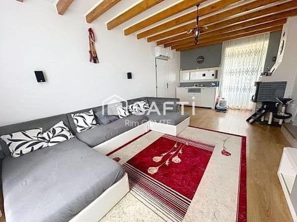 Maison de 102m2 avec 3 chambres et un garage