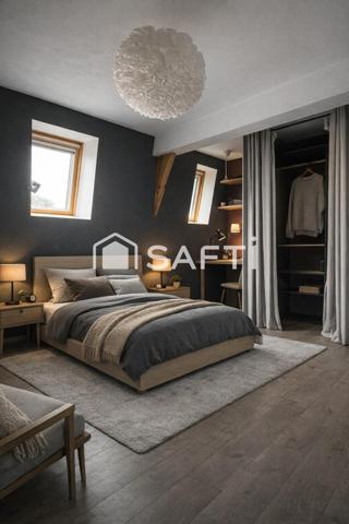 commune de Carvin , ancienne longére entièrement réhabilitée  surface utile d’environ 180 mètres carrés , sur parcelle d’environ 540 mètres carrés